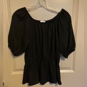 Nine West Flowy Peplum Top XS